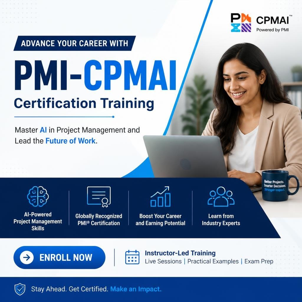 PMI-Certified Professional in Managing AI (PMI-CPMAI) Certification Training